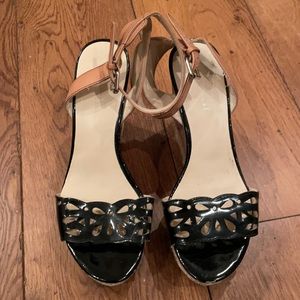 Nine West platform wedges